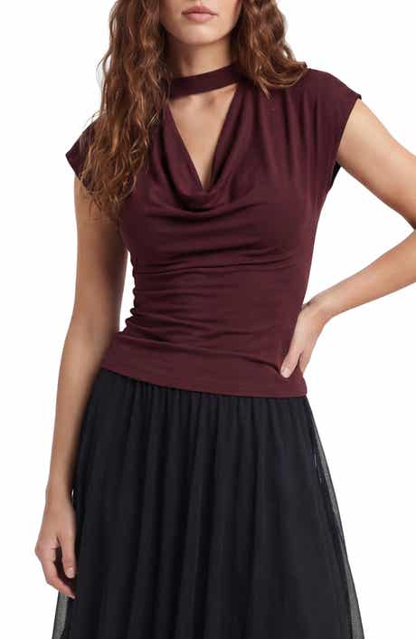 BY DESIGN Farrah Cap Sleeve Top