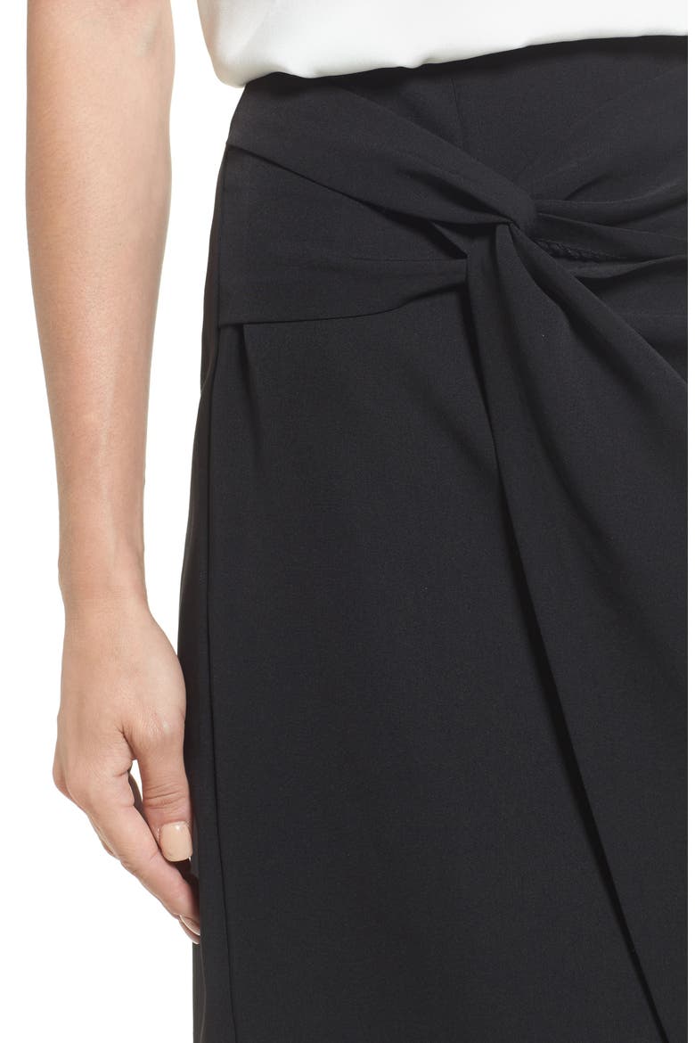 TWIST FRONT PENCIL SKT, Alternate, color, BLACK