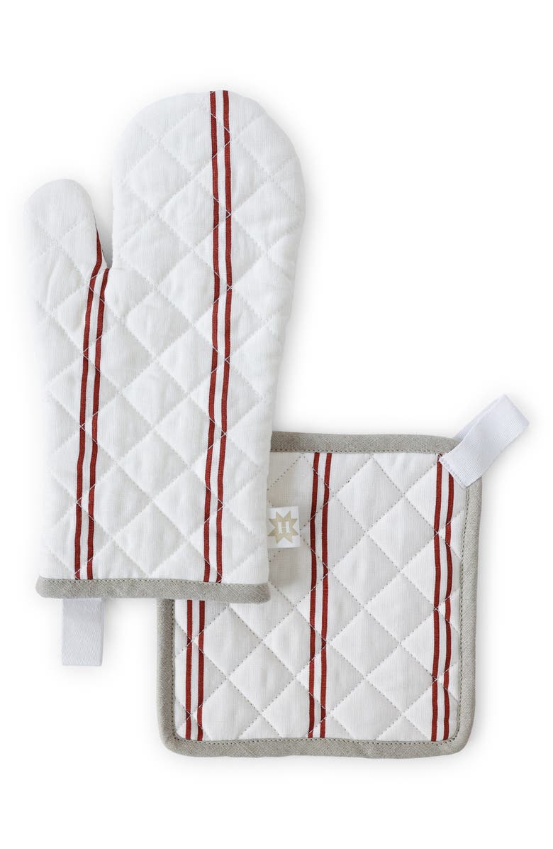 Heirloomed Collection Oven Mitt & Potholder Set, Main, color,