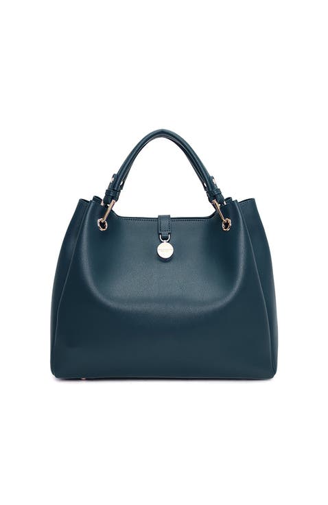 Louise Chic Handbag With Matching Clutch Bag