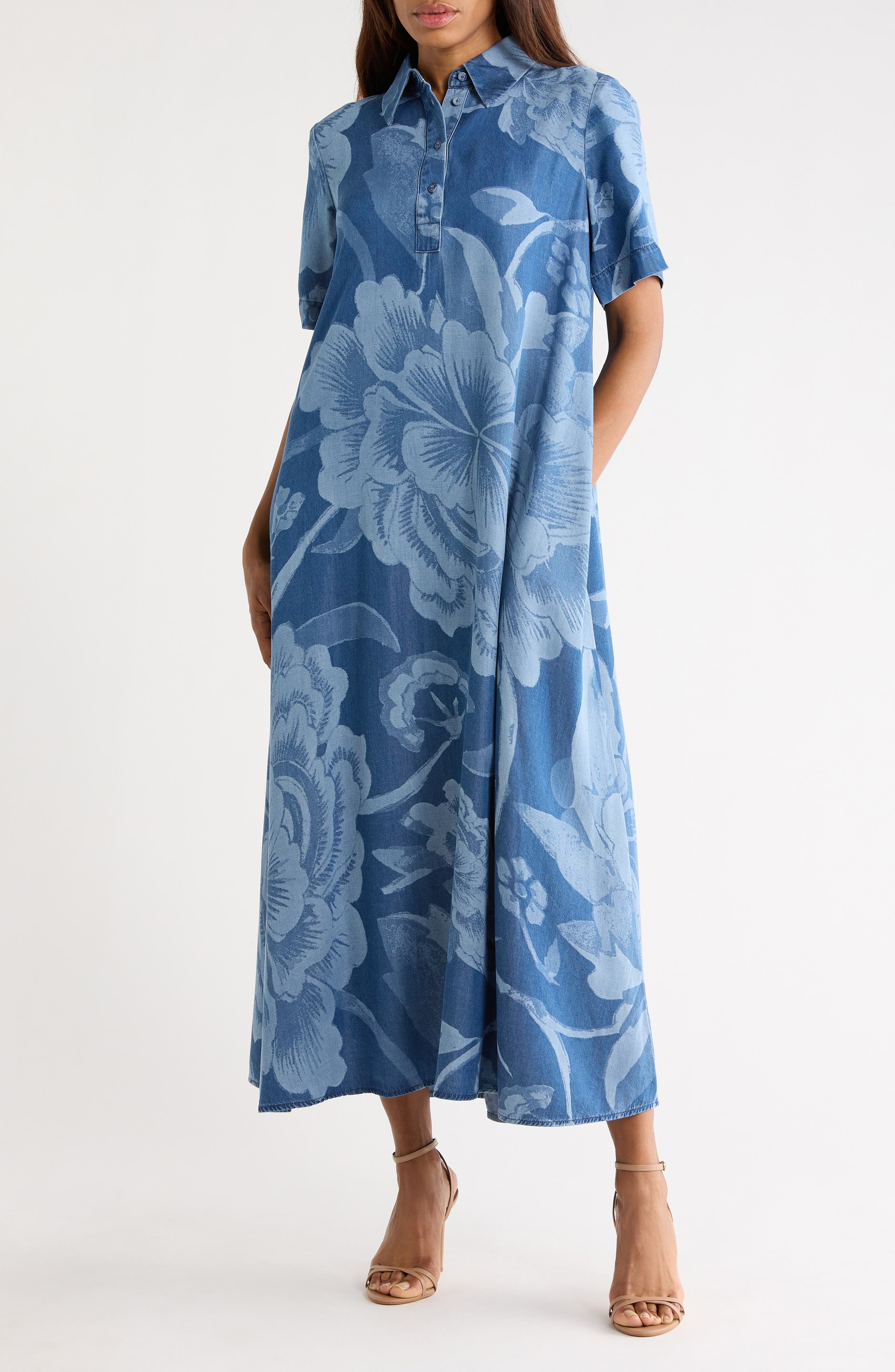 Diane von Furstenberg Karin Maxi Shirtdress