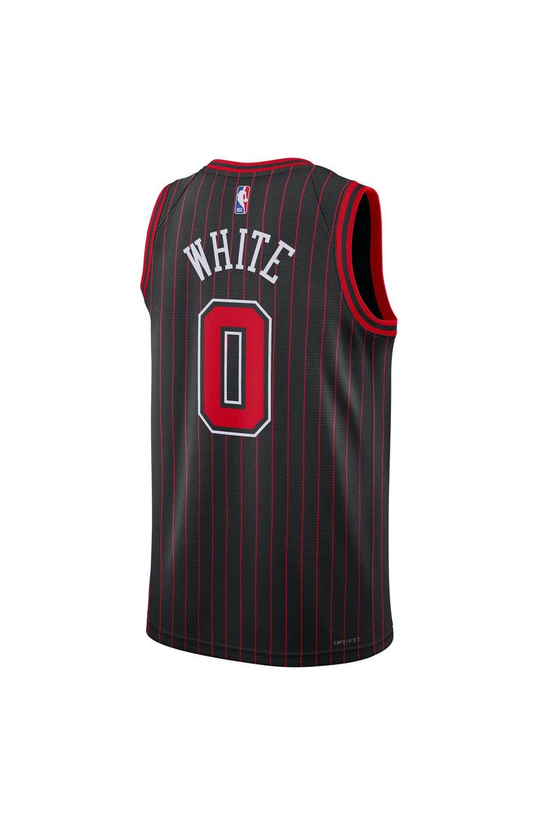 Jordan Brand Unisex Jordan Brand Coby White Black Chicago Bulls Swingman Jersey - Statement Edition, Alternate, color, Black