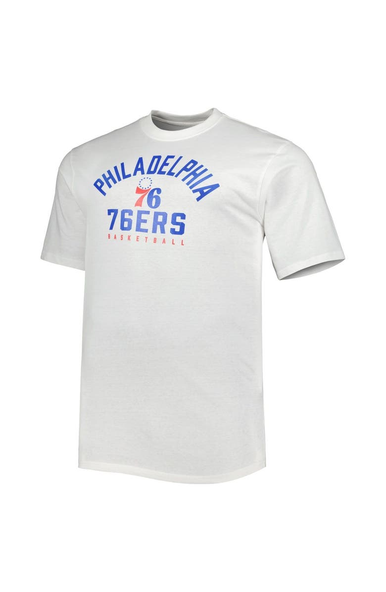 FANATICS Men's Fanatics Branded Royal/White Philadelphia 76ers Big & Tall Two-Pack T-Shirt Set, Alternate, color, Royal