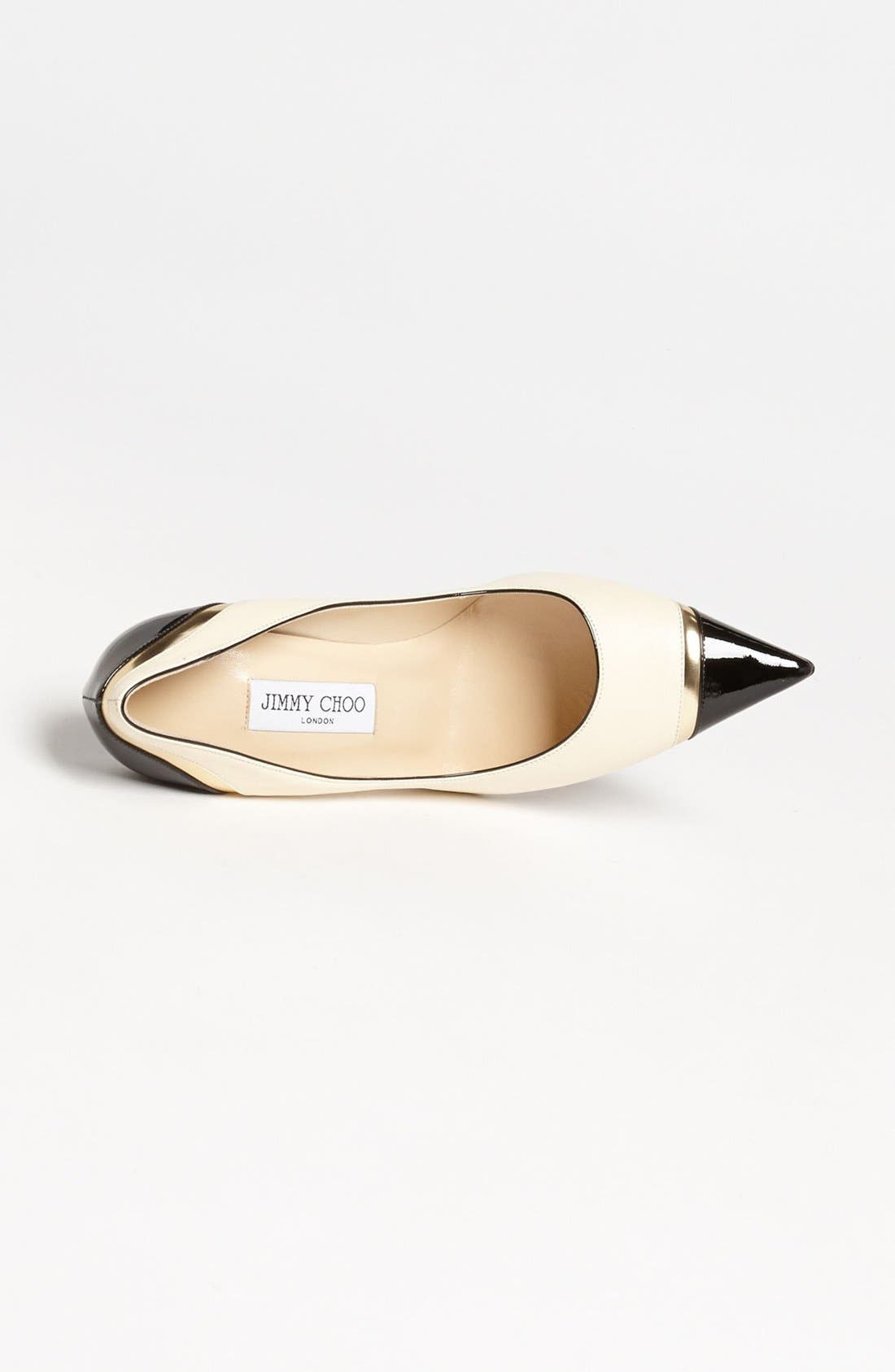 Jimmy Choo 'Lumina' Cap Toe Pump, Alternate, color, 