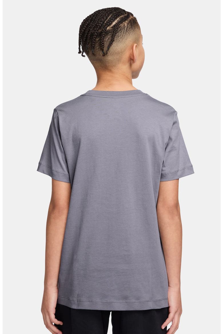 Kids' Glitch Graphic T-Shirt, Alternate, color, CEMENT GREY
