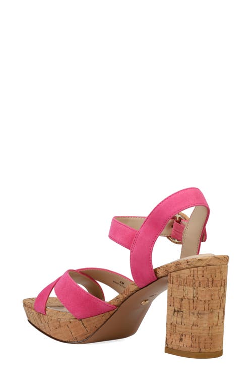 Pelle Moda Andrei Ankle Strap Platform Sandal
