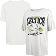 '47 Women's '47  White Boston Celtics City Edition Down Court Sadie T-Shirt