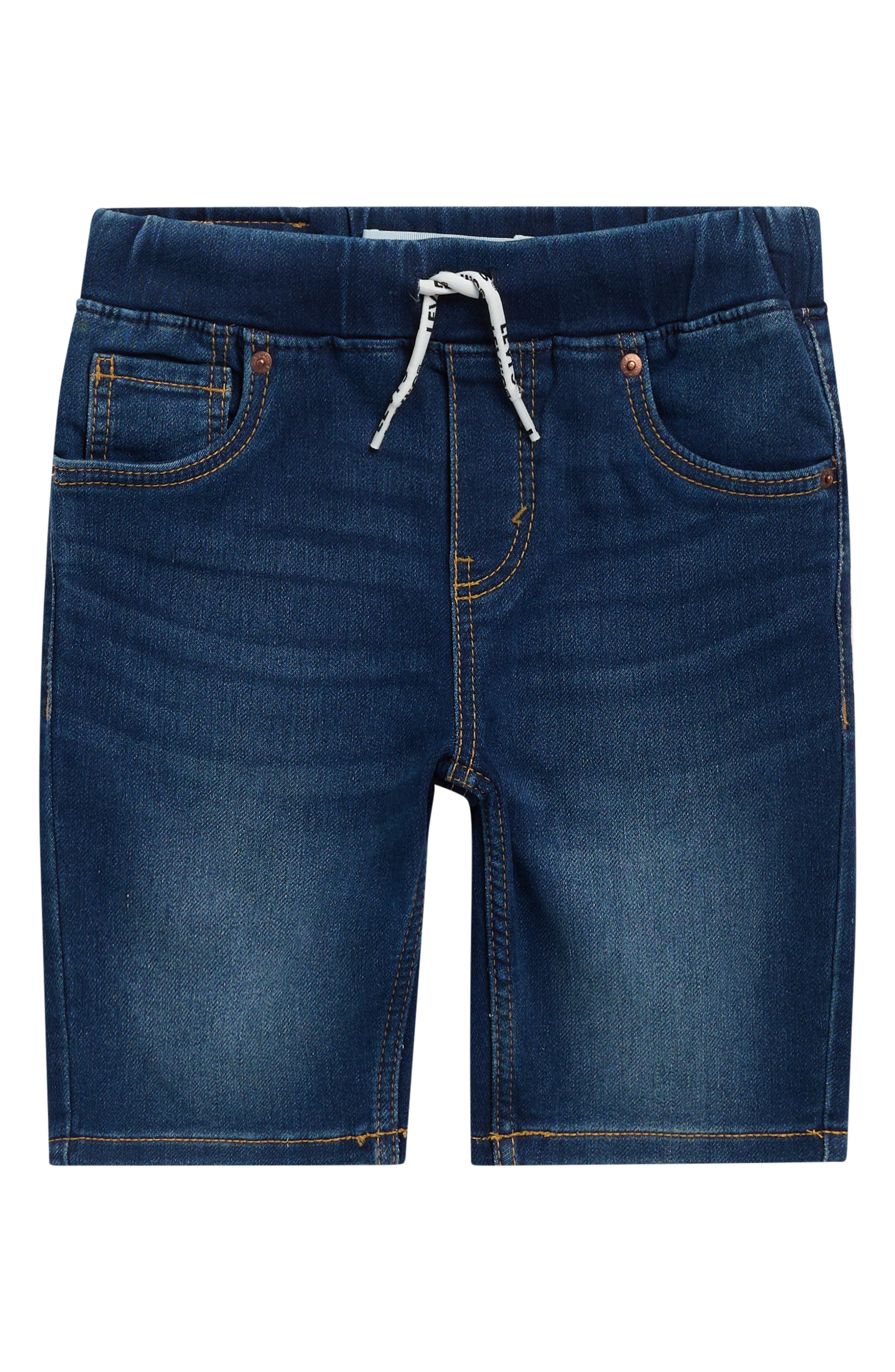 Levi's ® Kids' Skinny Dobby Denim Shorts