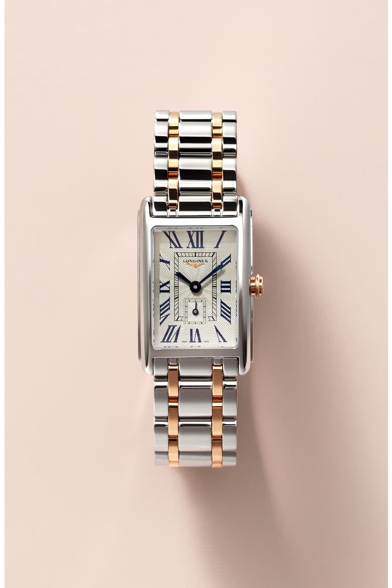 DolceVita Bracelet Watch, 20.8mm x 32mm, Alternate, color, SILVER
