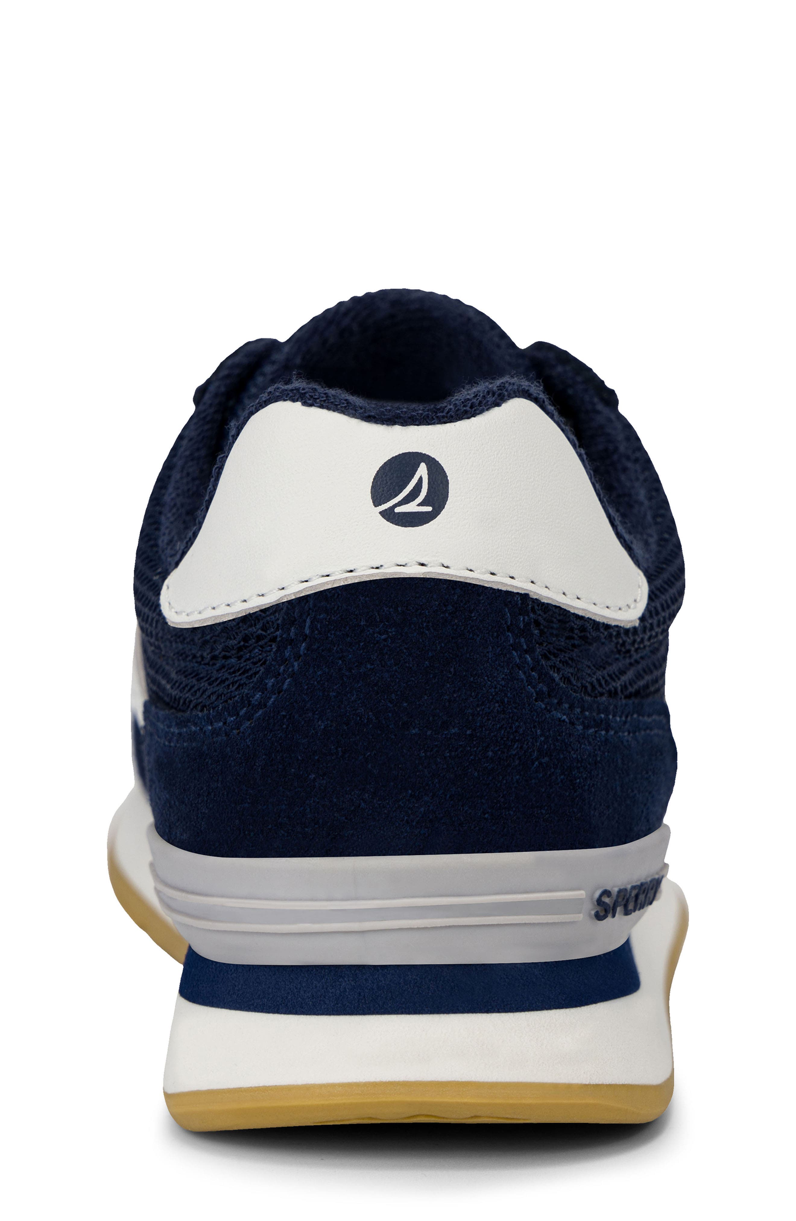 Kids' Top Sail Retro Sneaker, Alternate, color, NAVY