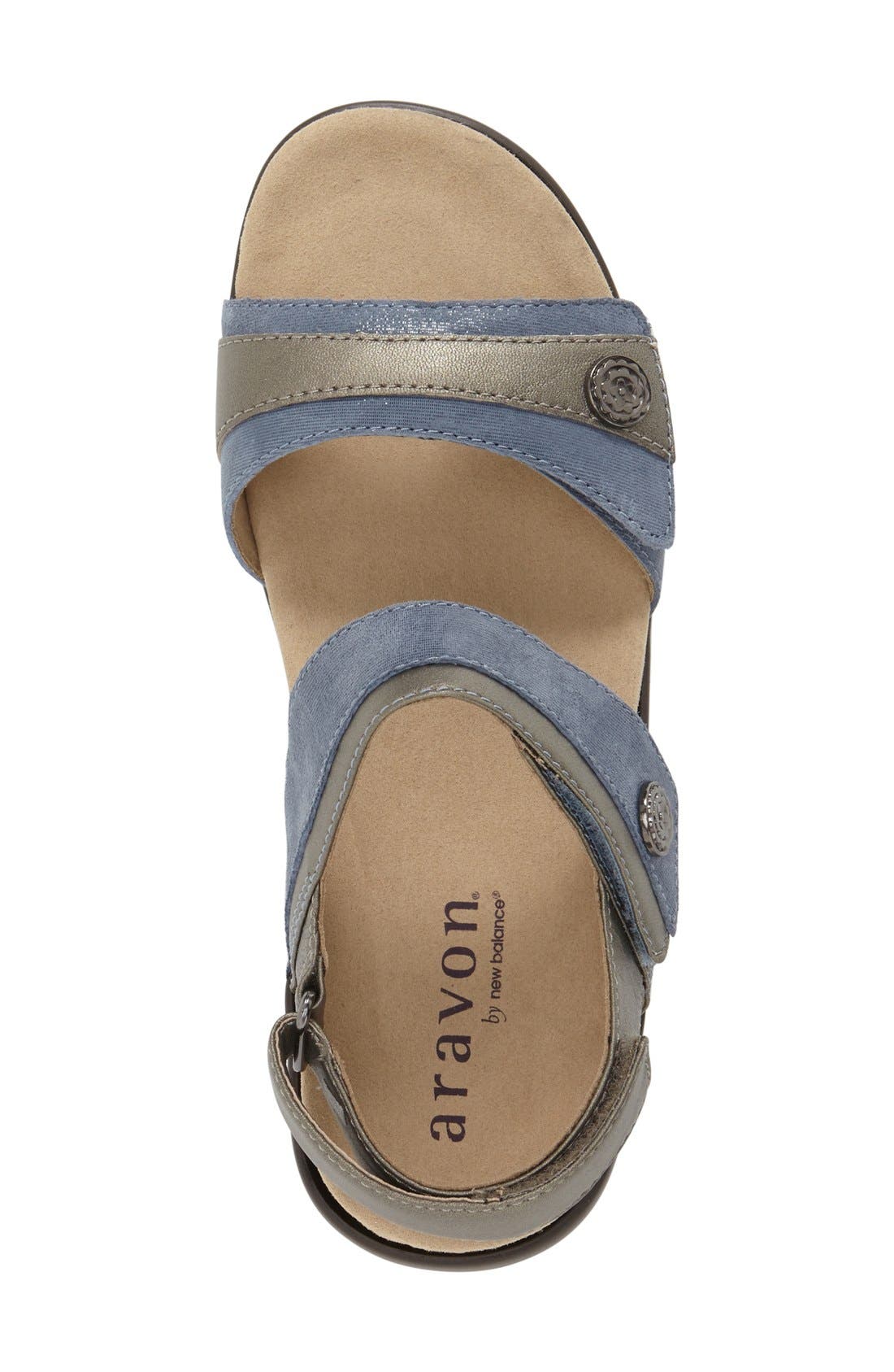 Aravon 'Katherine' Sandal, Alternate, color, 