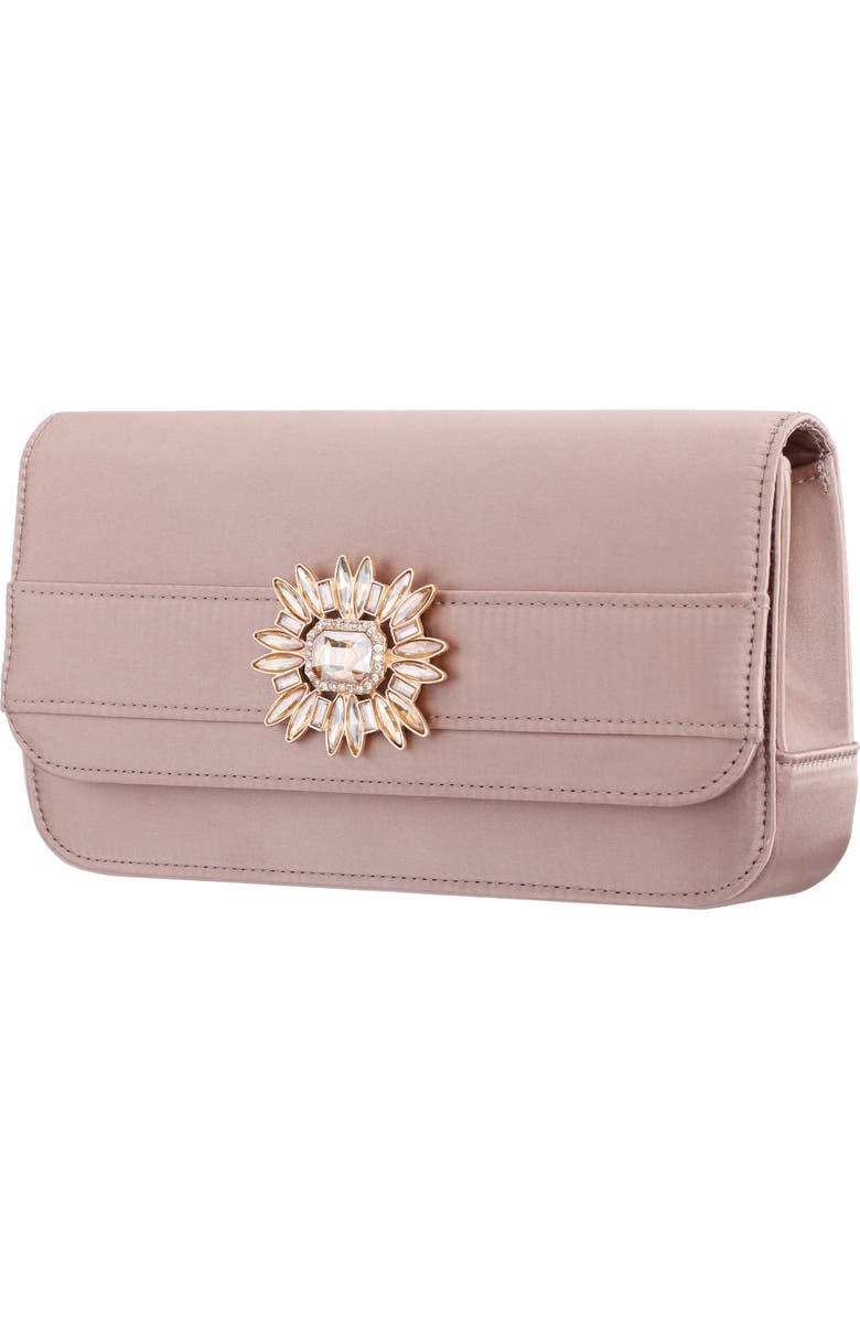 Nina Alina Clutch, Alternate, color, Honey