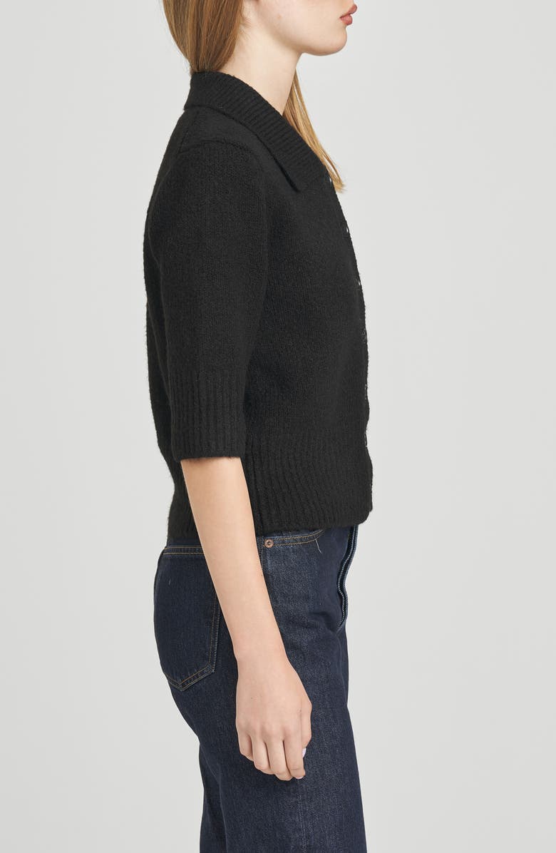 WAYF Harlow Cardigan, Alternate, color, Black