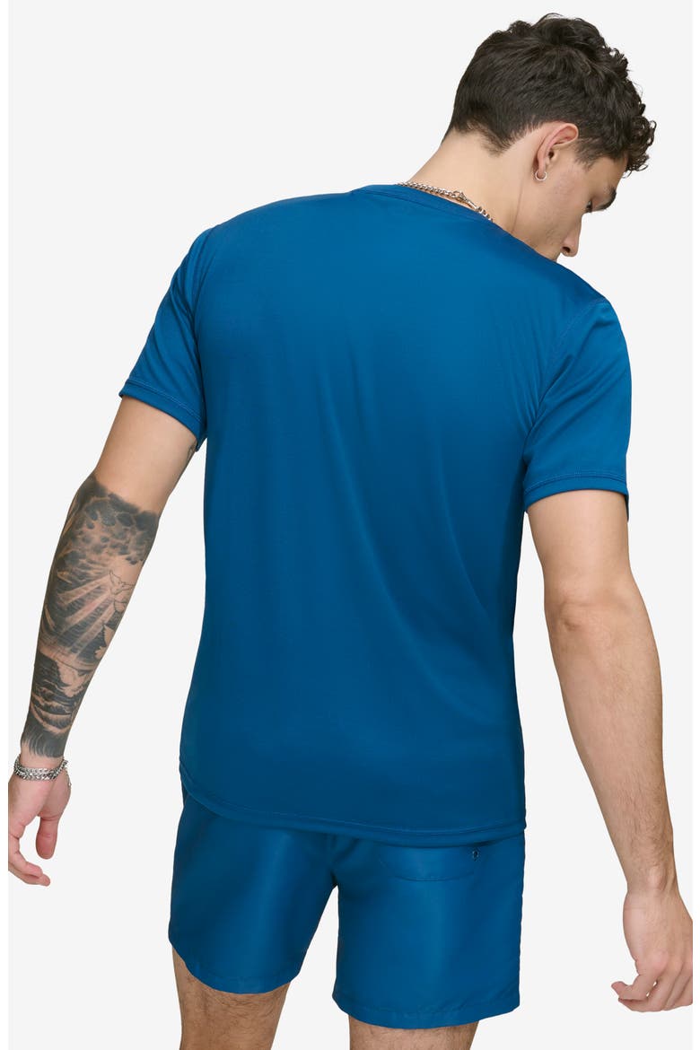 Short Sleeve Rashguard, Alternate, color, POSEIDON