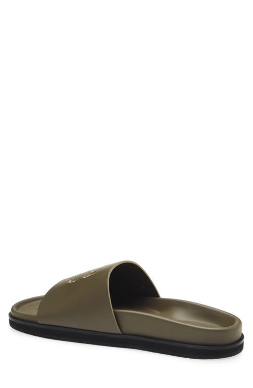 Off-white Pool Time Slide Sandal In Green