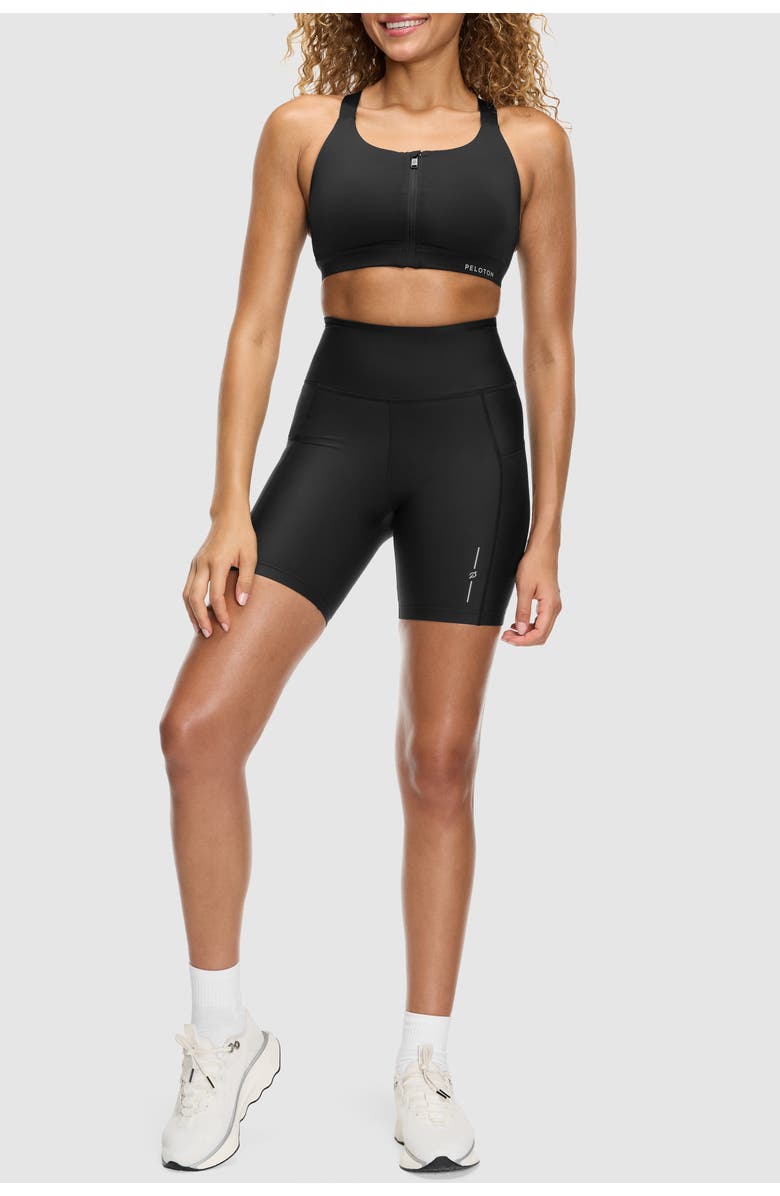 Peloton PaceForm Performance Pocket Run Short 7", Alternate, color, Jet Black