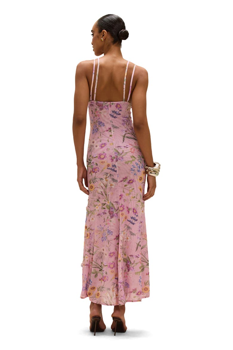 Heather Embroidered Maxi Dress, Alternate, color, PINK