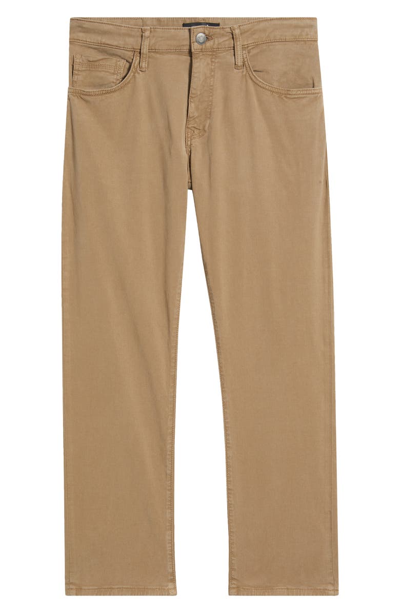 Mavi Jeans Zach Straight Leg Stretch 5-Pocket Pants, Alternate, color, Shitake Luxe Twill
