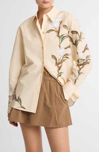 Iris Print Shirt