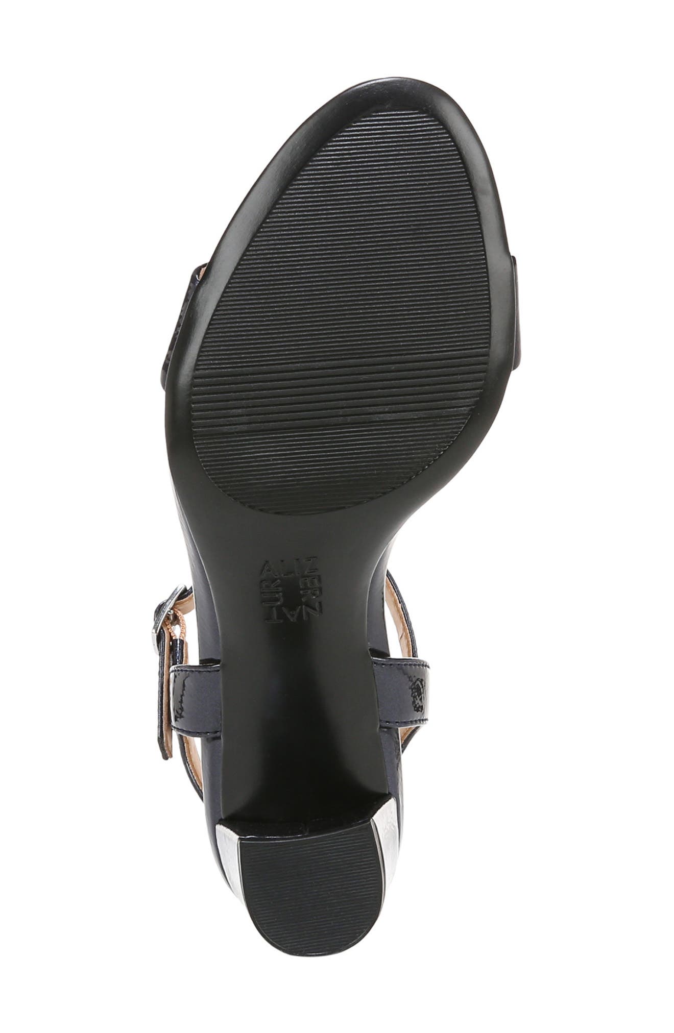 Bristol Ankle Strap Sandal - Wide Width Available, Alternate, color, MIDNIGHT BLUE FAUX LEATHER