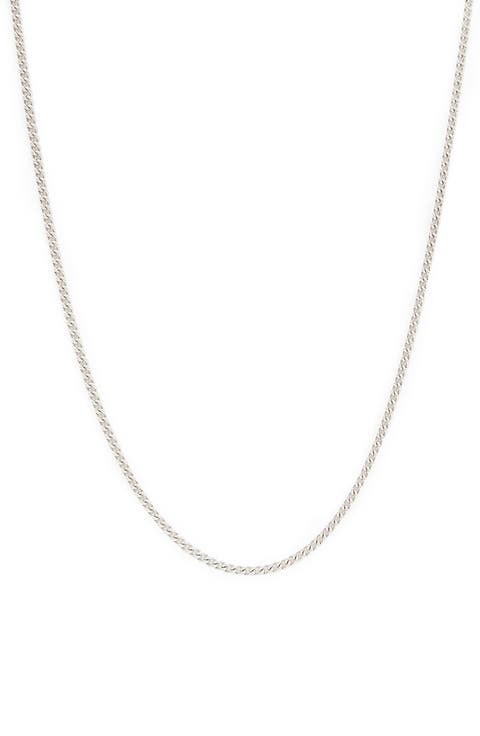 Men's Curb Chain Necklace