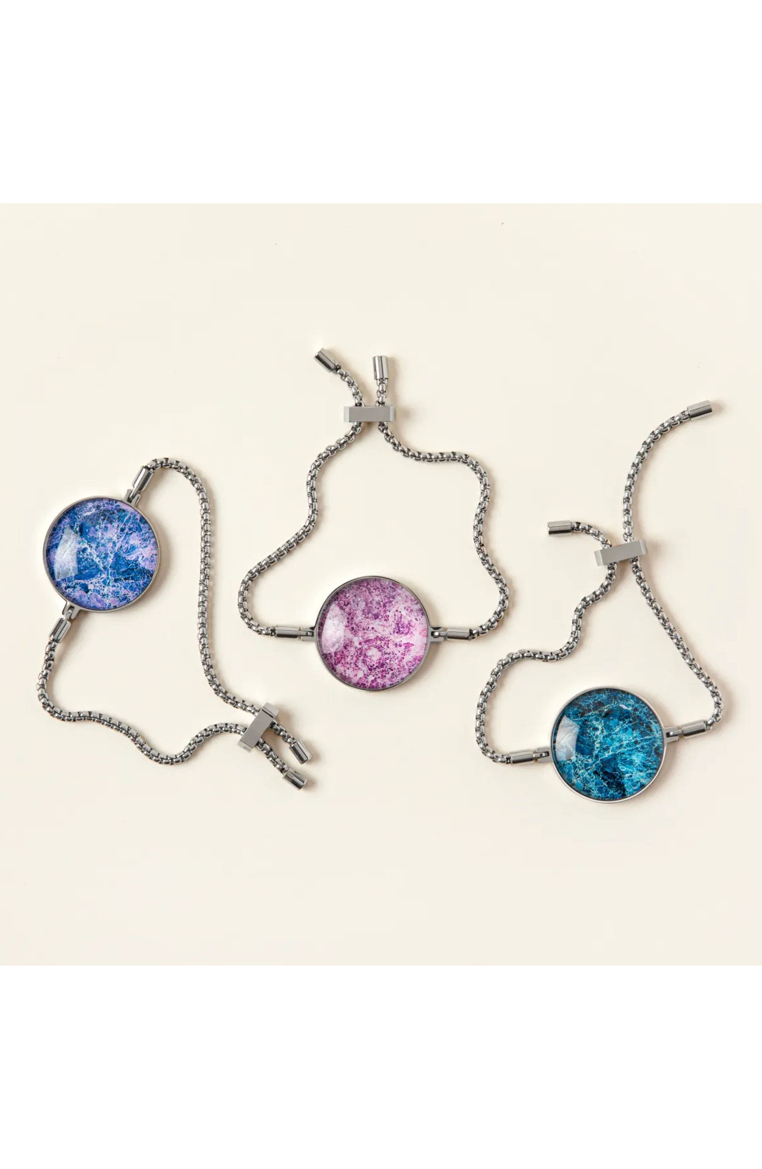 Fantasy World Augmented Reality Bracelet by GemJoy in Pink 