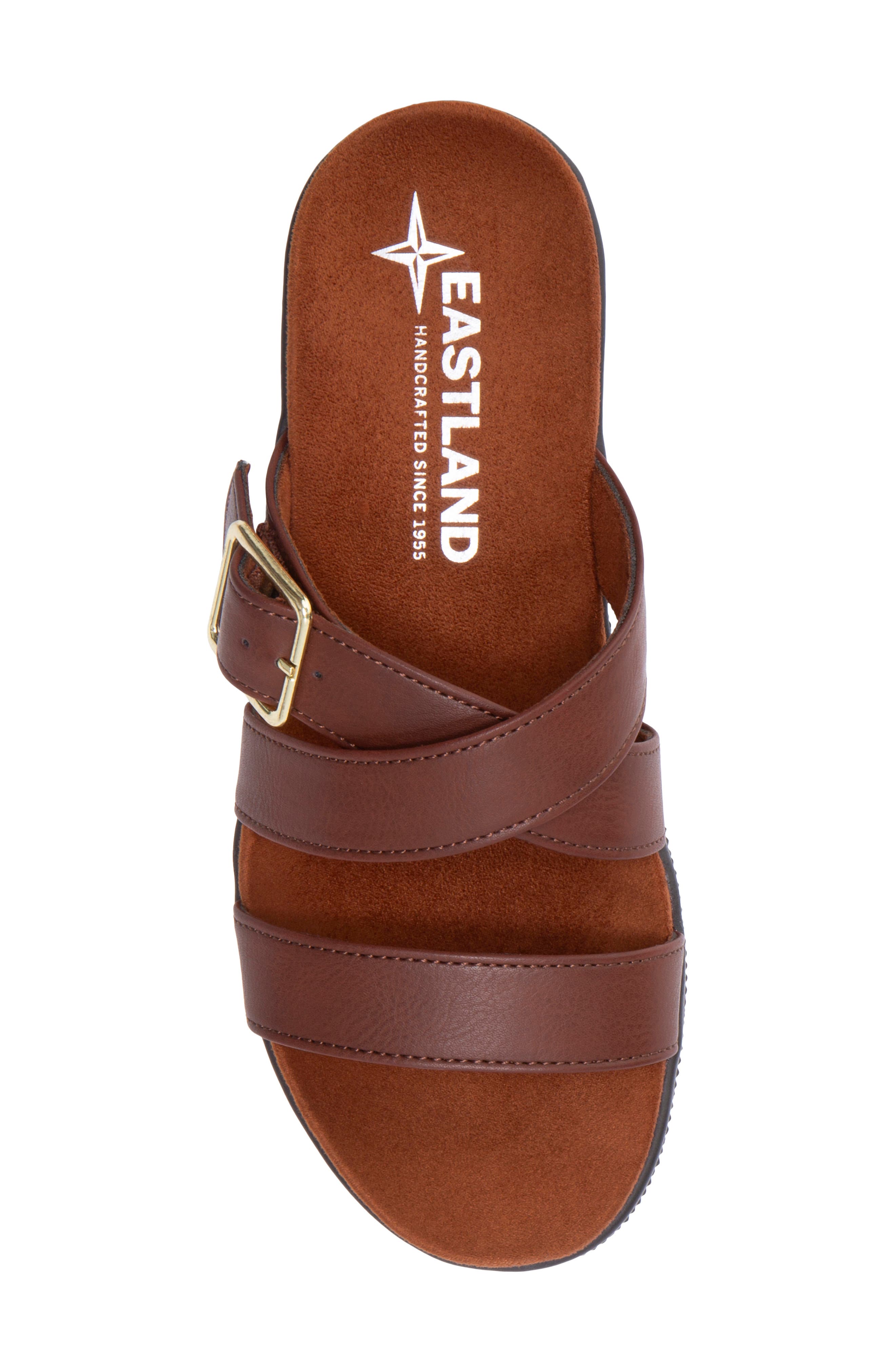 Sanibel Slide Sandal, Alternate, color, DARK WALNU