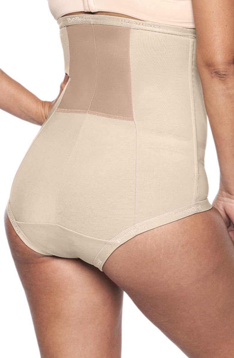 Bellefit Postpartum Front Zip Girdle, Alternate, color, Beige