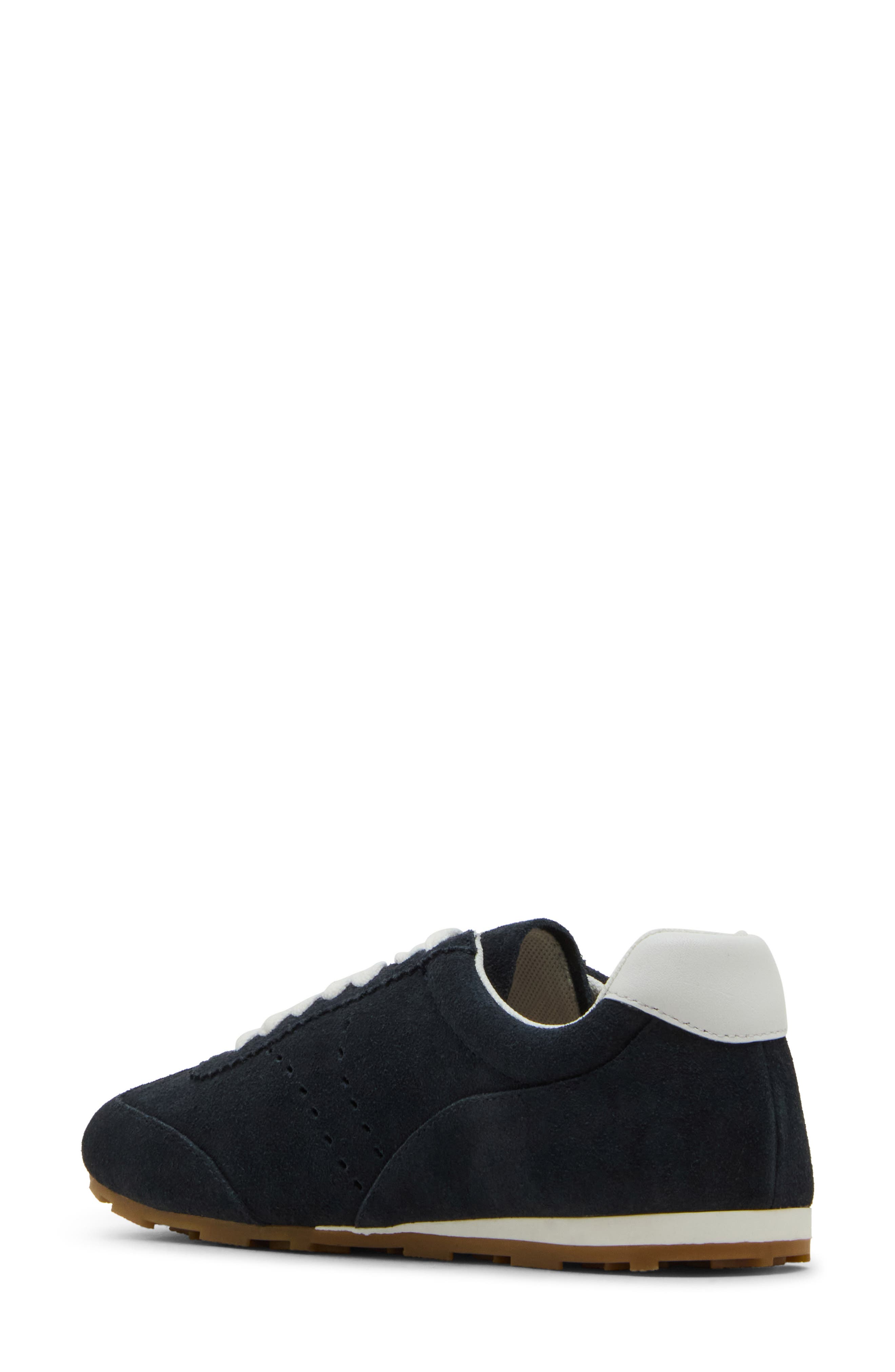 Carmen Waterproof Sneaker, Alternate, color, NAVY SUEDE