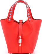 Pre-Owned Hermes Picotin Lock Bag Tressage Epsom PM