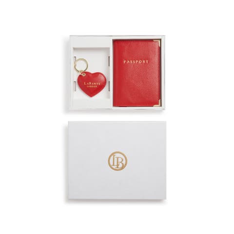 Ash Passport Holder & Key Chain Gift Box
