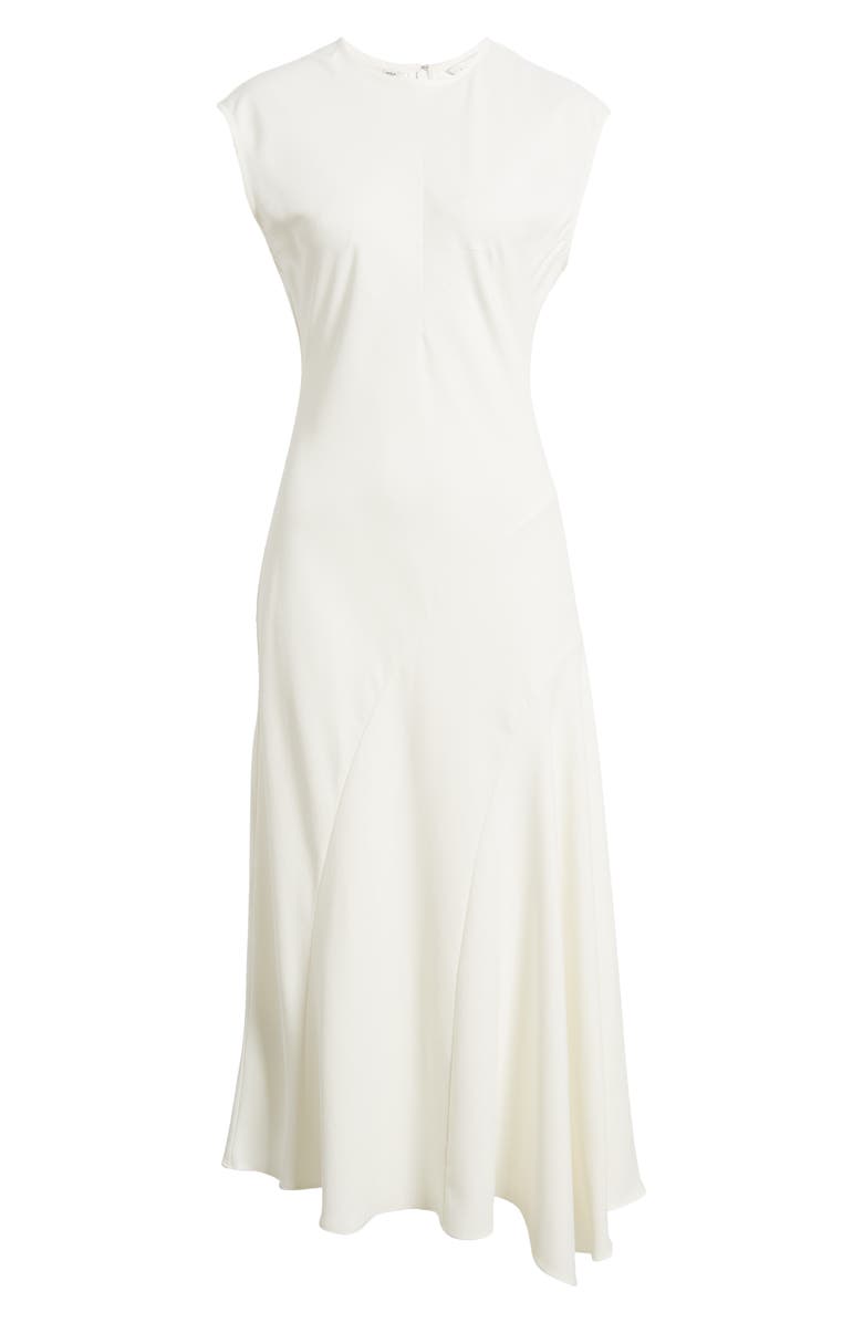 Ted Baker London Isparta Cap Sleeve Asymmetric Midi Dress, Alternate, color, 