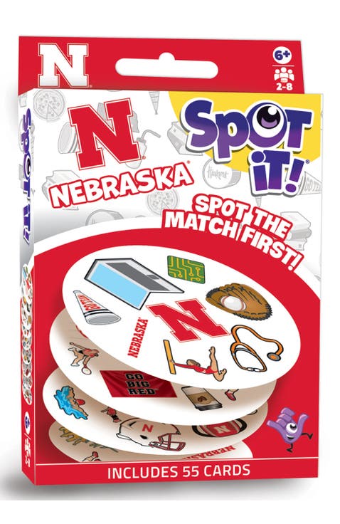 Nebraska Cornhuskers Spot It! Card Game