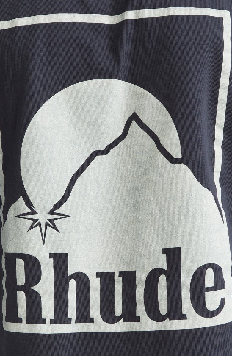 Rhude Moonlight Badge Graphic T-Shirt, Alternate, color, 