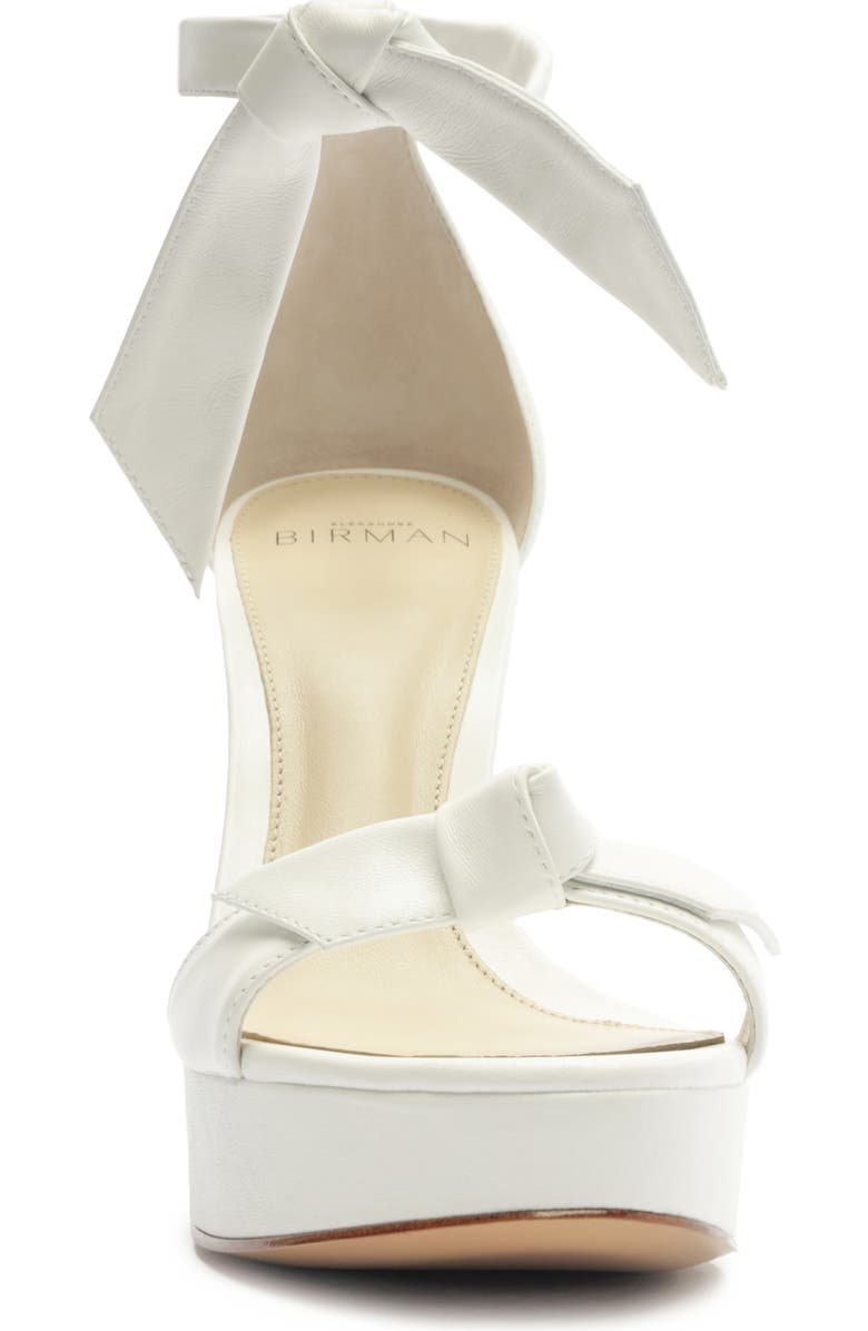 Alexandre Birman Mabeleh Ankle Strap Platform Sandal, Alternate, color, White
