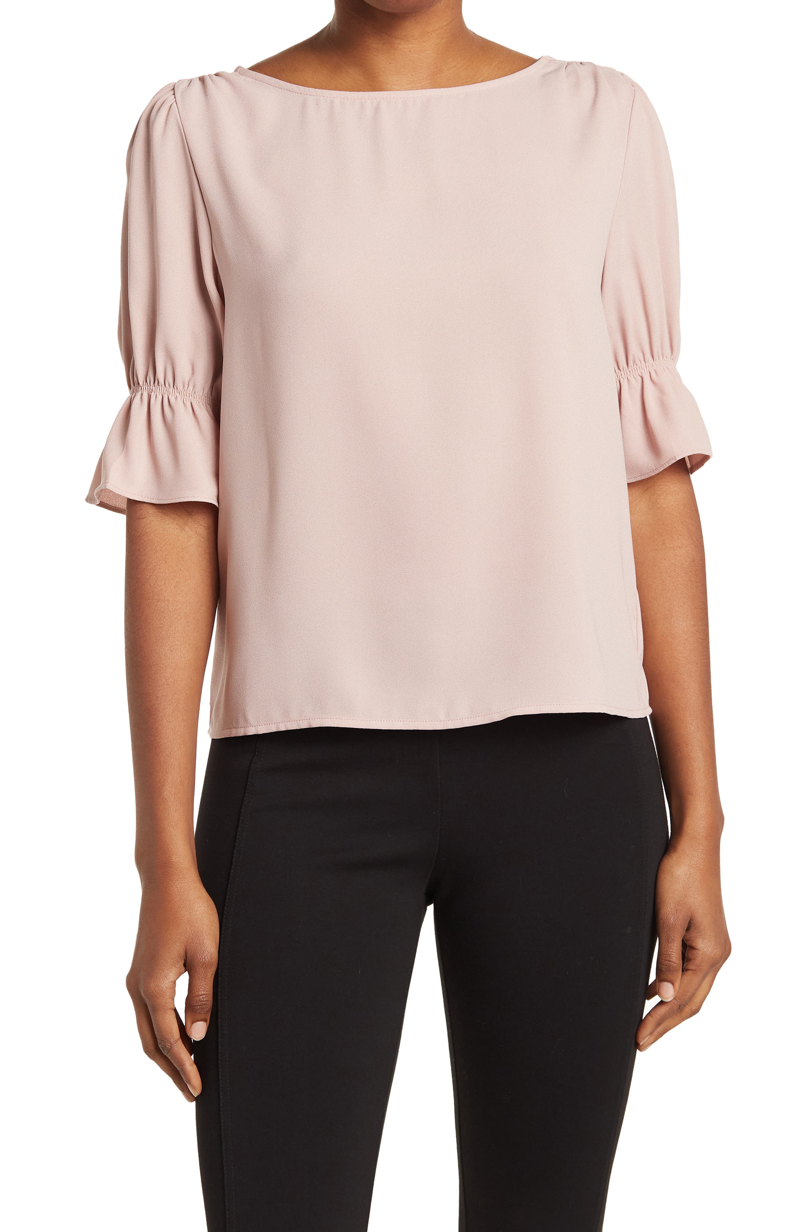 NORDSTROM RACK Gathered Sleeve Blouse (Women) | Nordstromrack