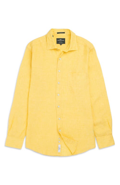 Rodd & Gunn Coromandel Linen Shirt In Sunshine