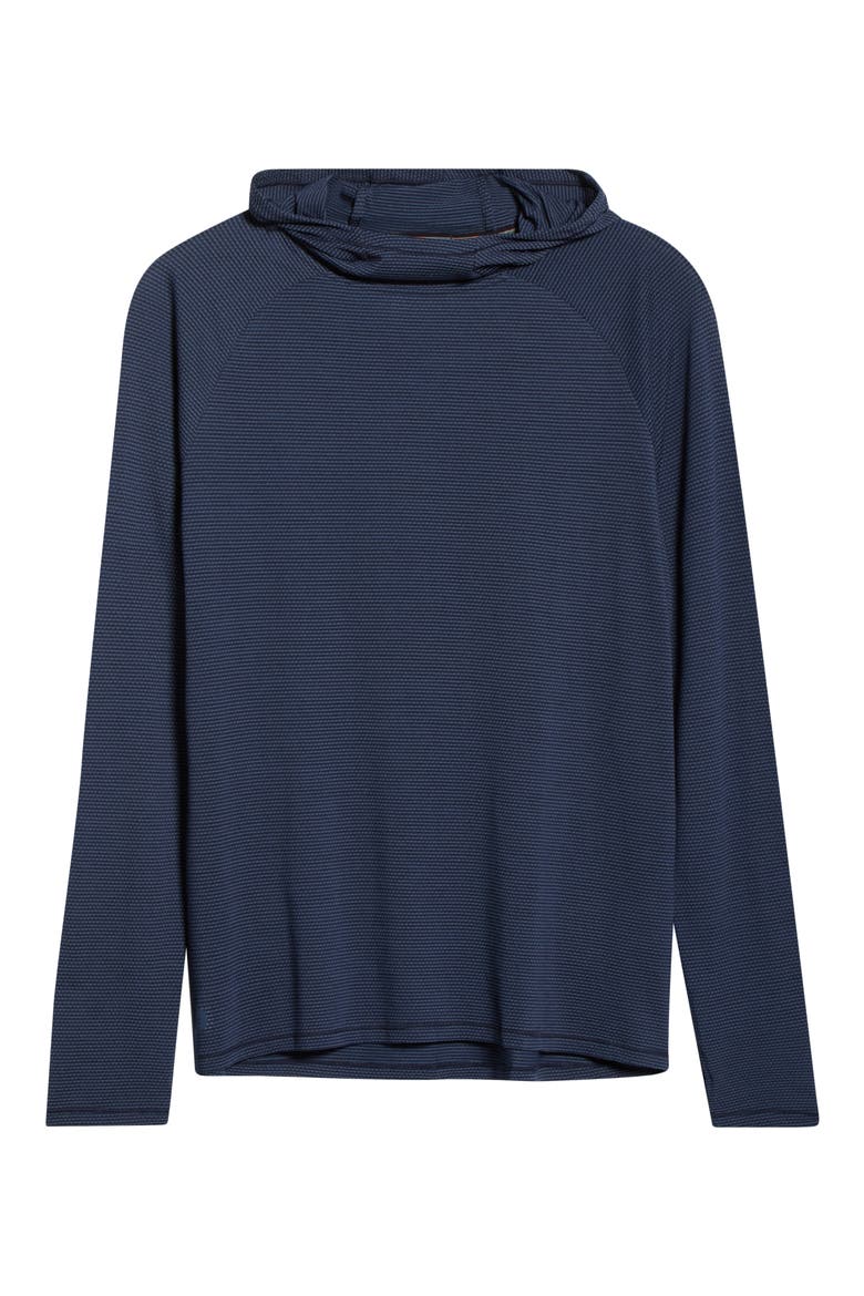 Active Mesh Hoodie, Alternate, color, NIGHTFALL DEEP NAVY