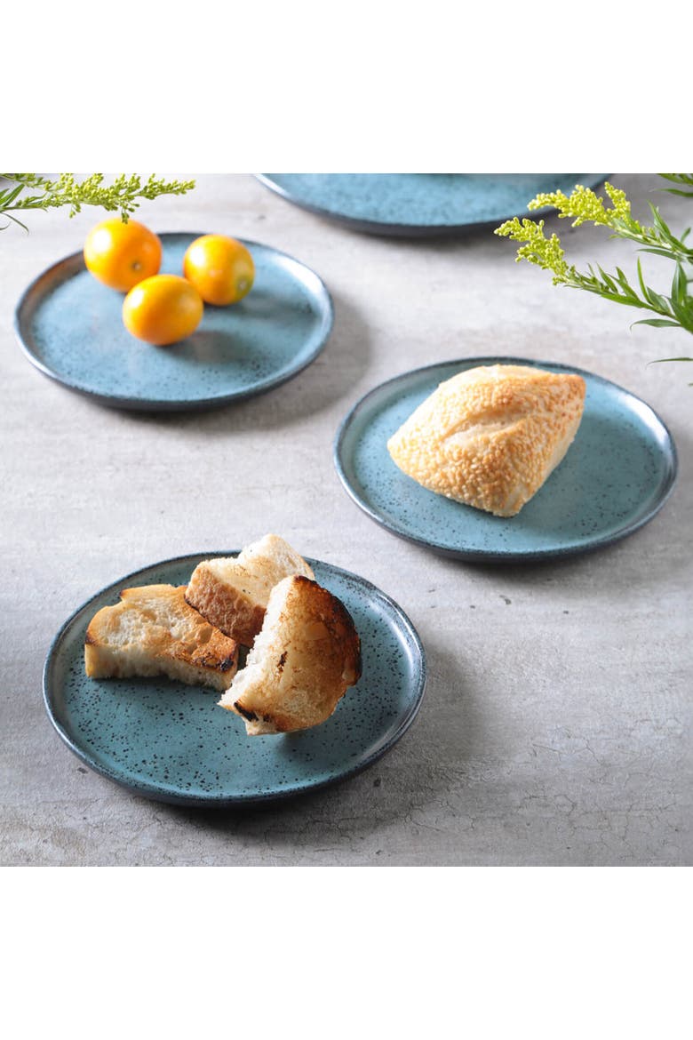 Bread Plate Set of 6, Alternate, color, Night Sky