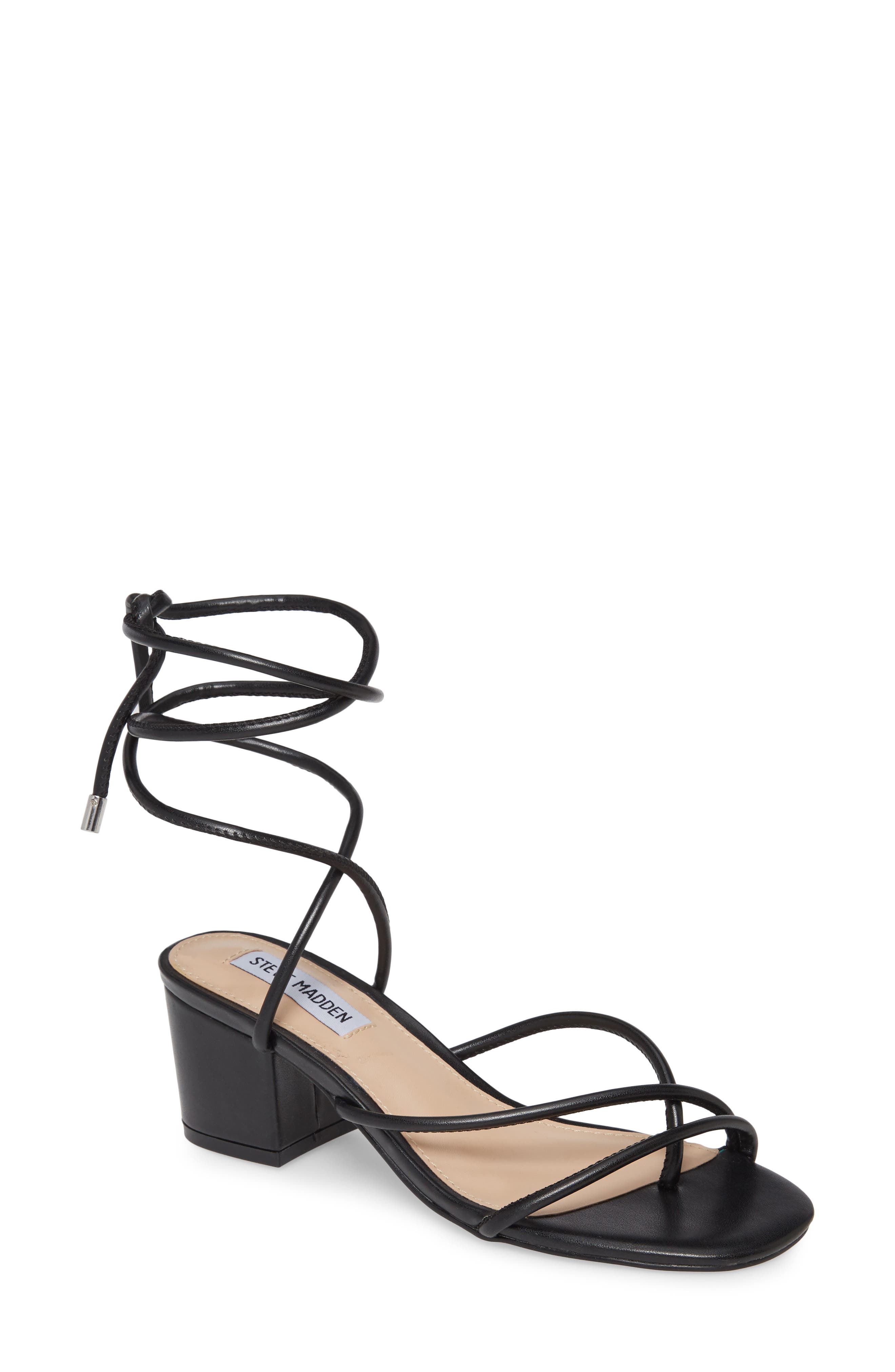 Steve Madden Impressed Lace Up Sandal, Main, color, 