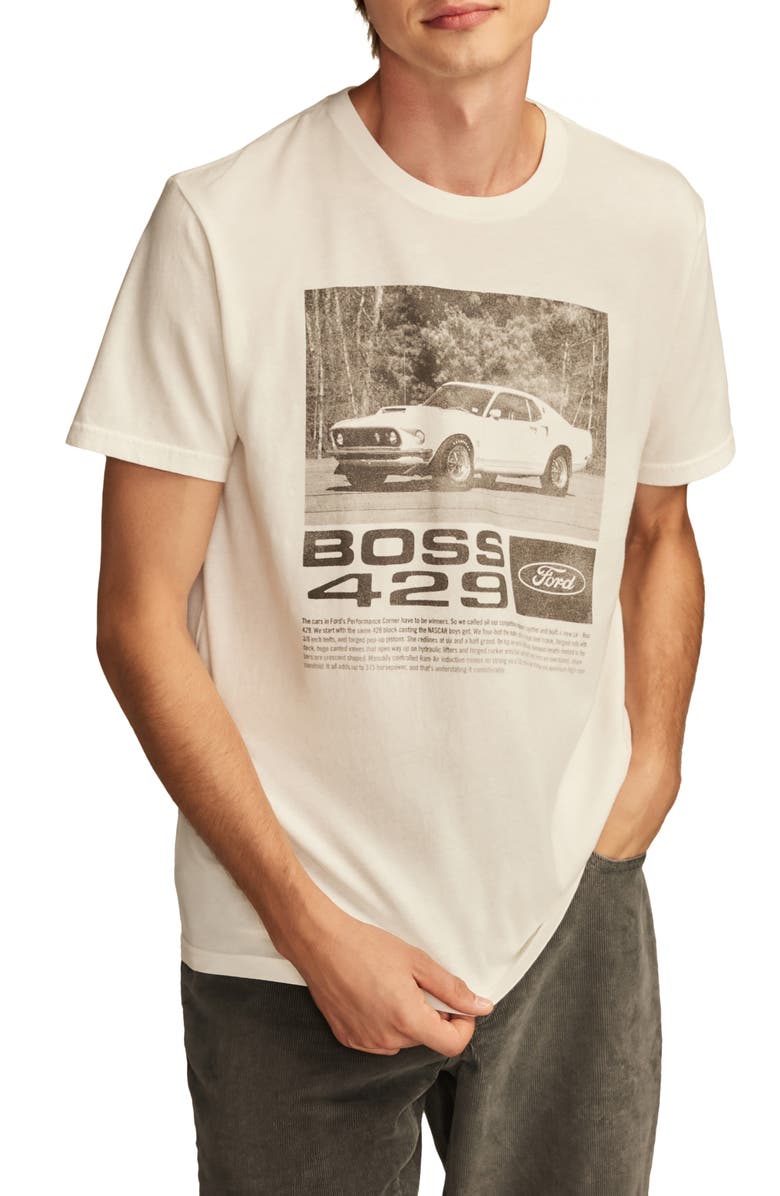 Lucky Brand Mustang GT 350 Graphic T-Shirt, Main, color, 