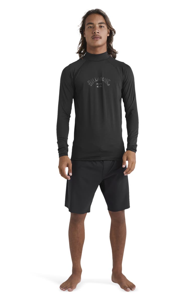 Billabong Arch Performance Long Sleeve Rashguard, Alternate, color, 