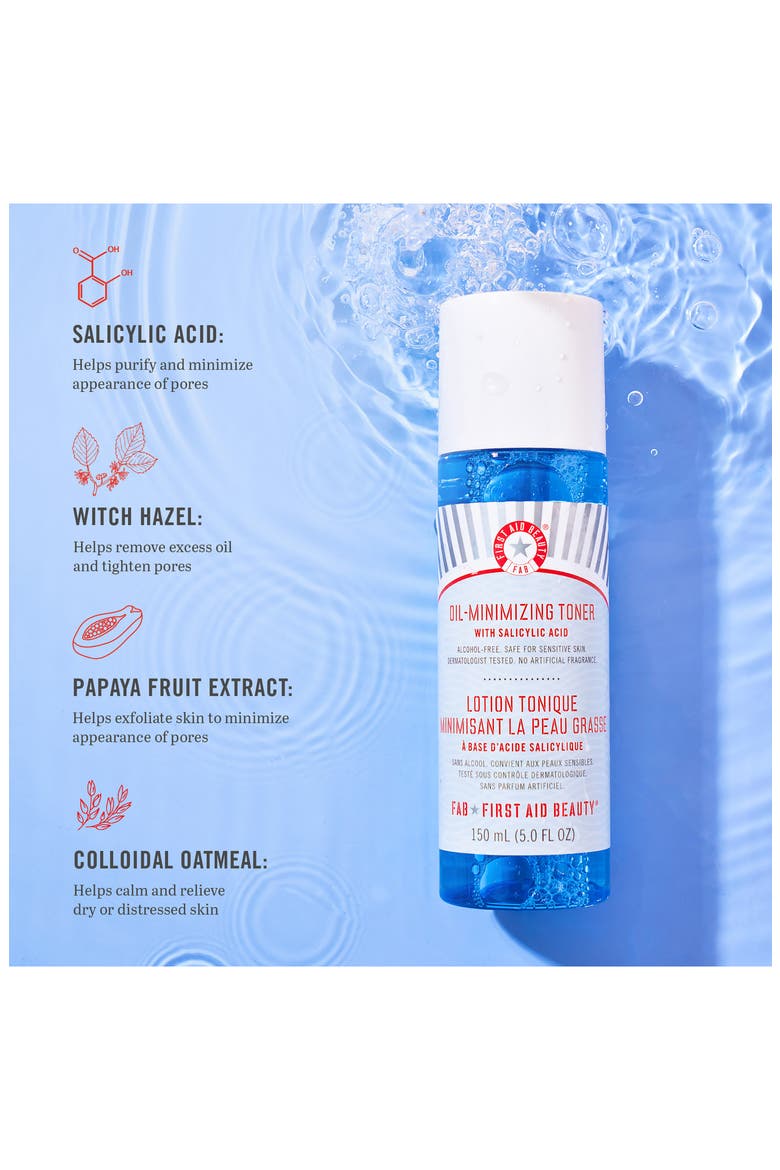 Oil-Minimizing Toner with Salicylic Acid, Alternate, color, NO COLOR