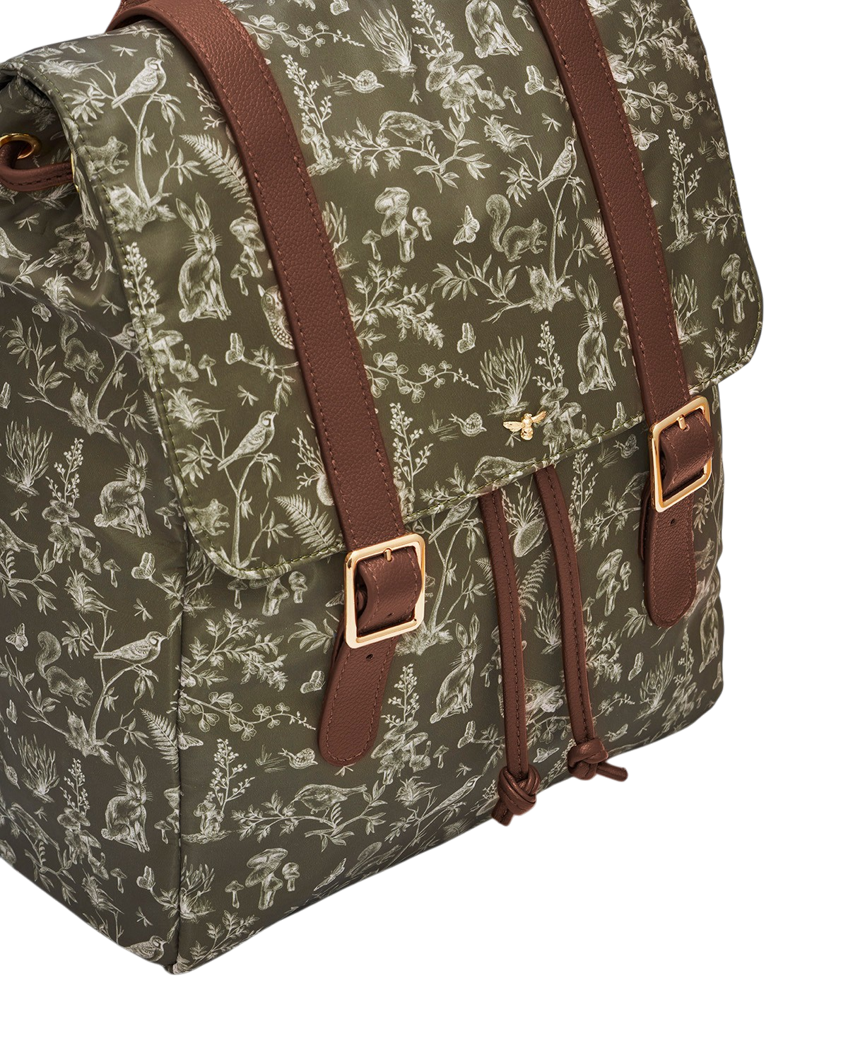 Flora Orla Scene Print Backpack, Alternate, color, Khaki