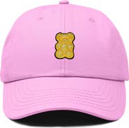 Dalix Yellow Gummy Embroidered Dad Cap