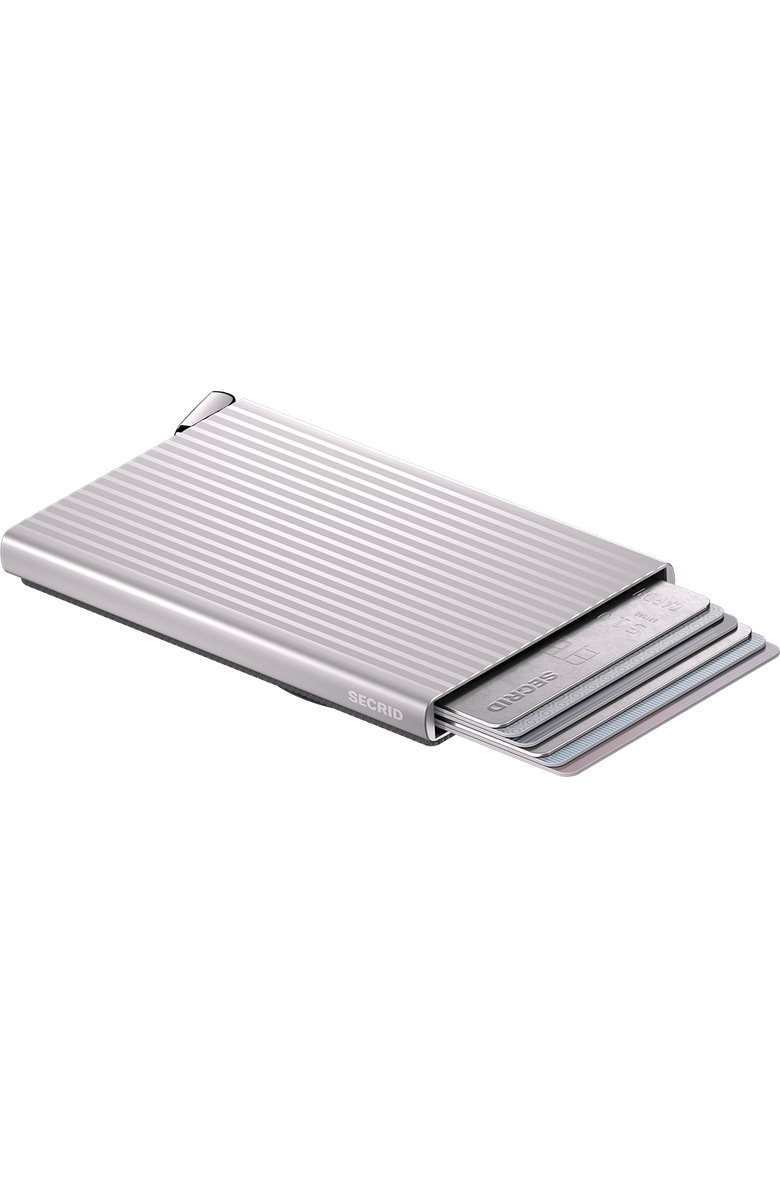 Secrid Cardprotector+ Fluted for Magsafe, Alternate, color, Silver