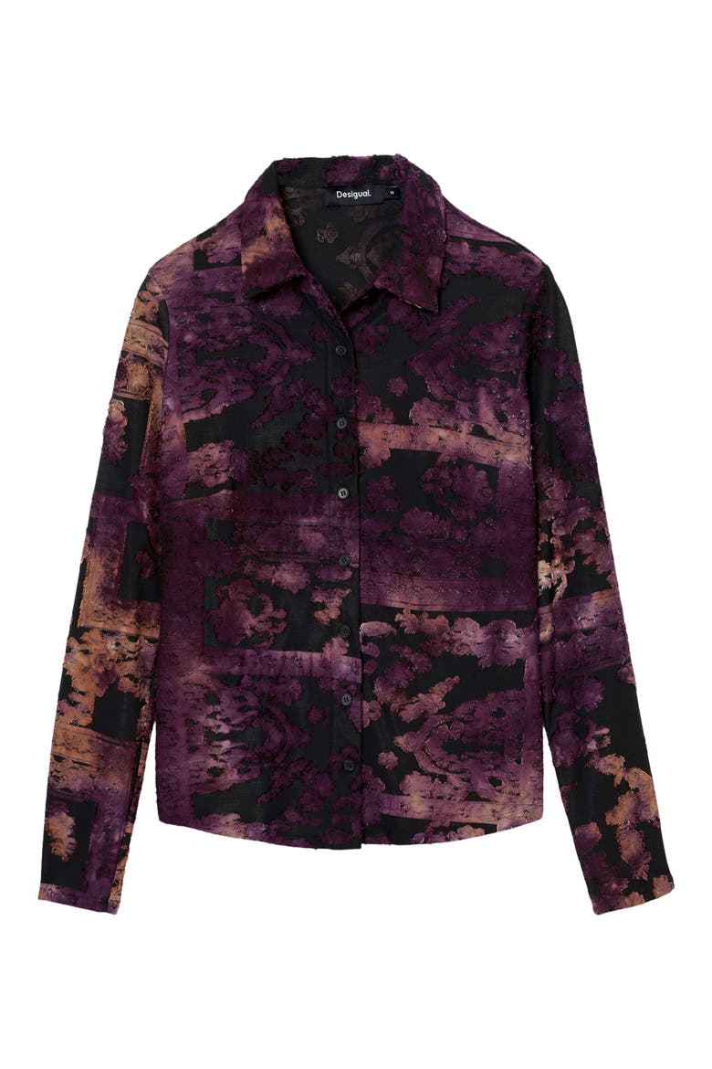 Nebula Jacquard Jacket, Alternate, color, BLACK