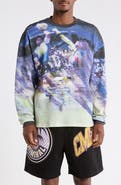CRIMINAL DAMAGE Hand of God Graphic Waffle Knit T-Shirt