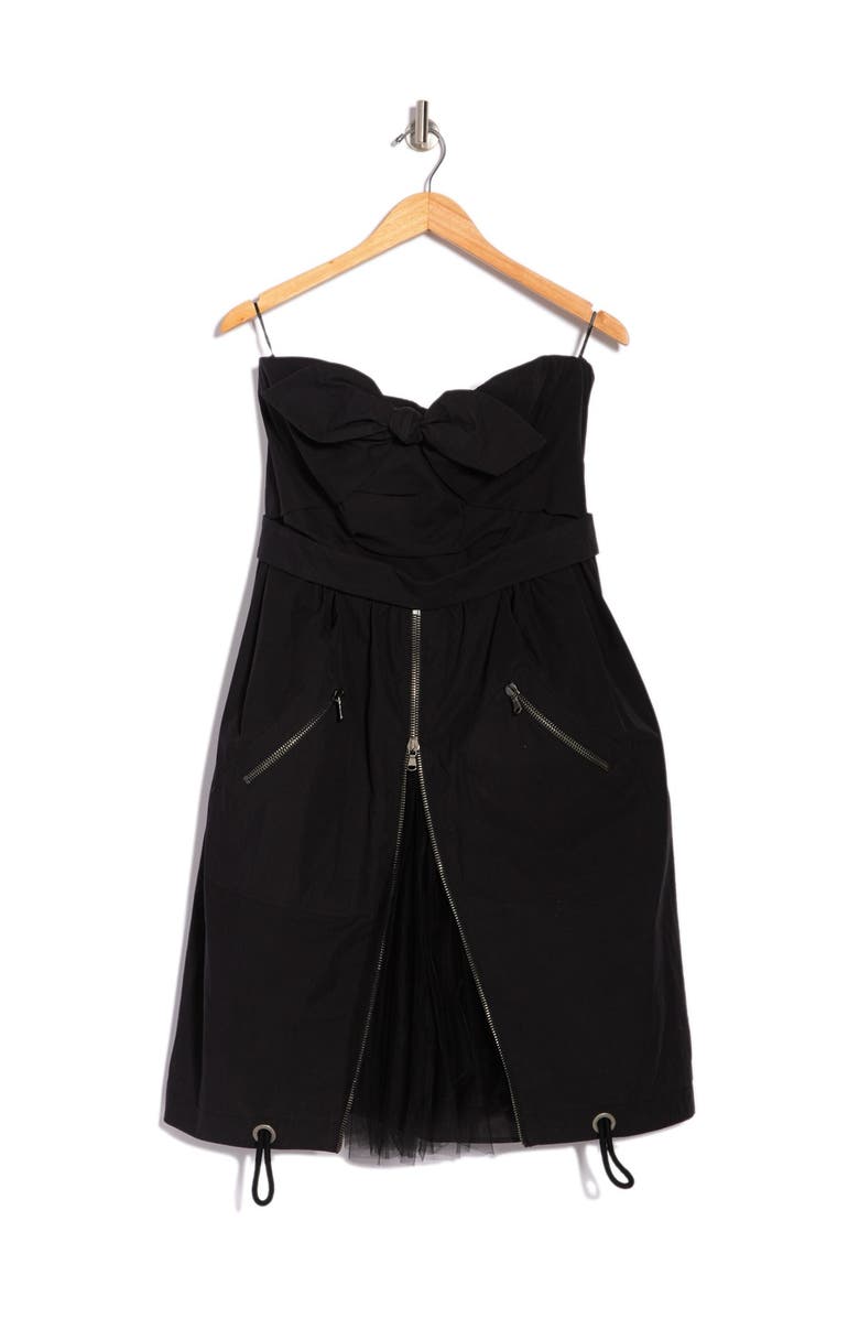 Moschino Open Zipper Dress, Main, color, 