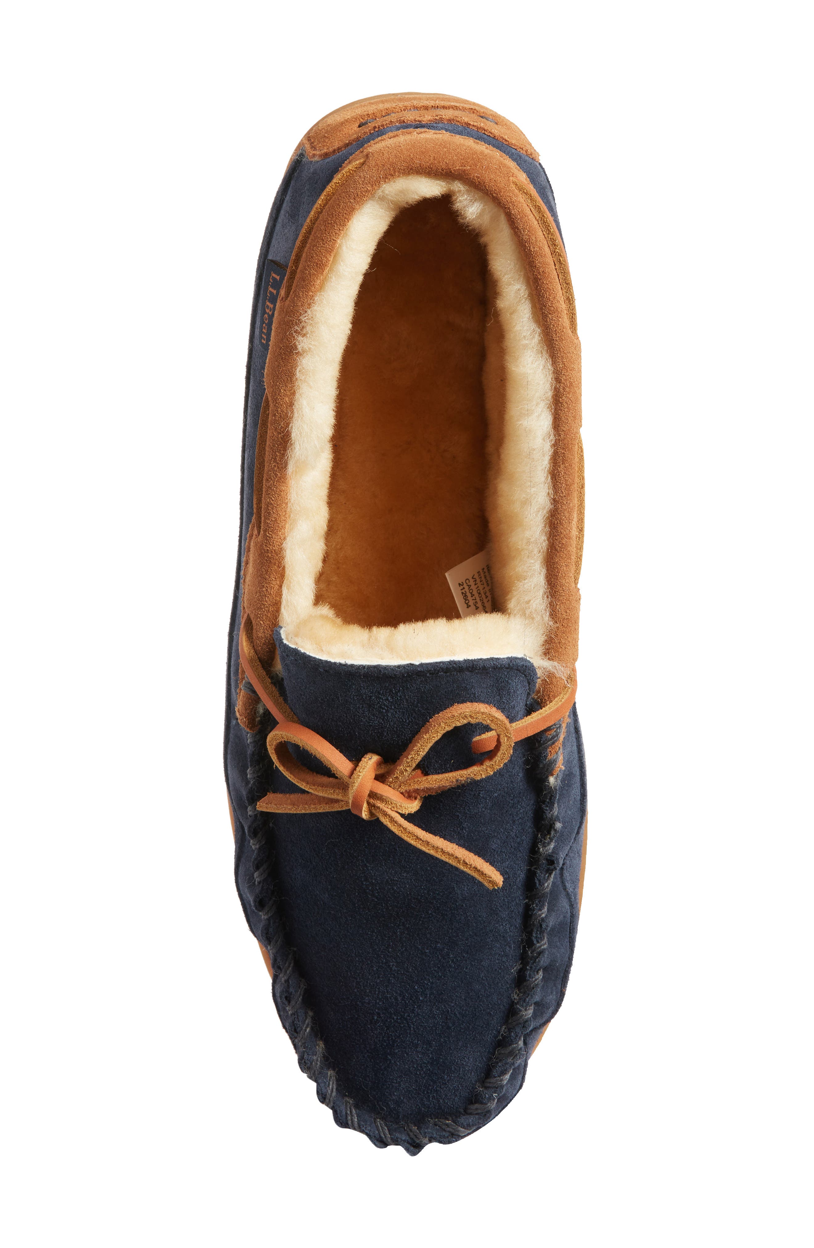 L.L.Bean Wicked Good Moccasin Slipper, Alternate, color, 